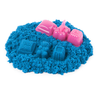 Kinetic Sand, Candy bag, 85 g og 1 form - 4 ass. farger