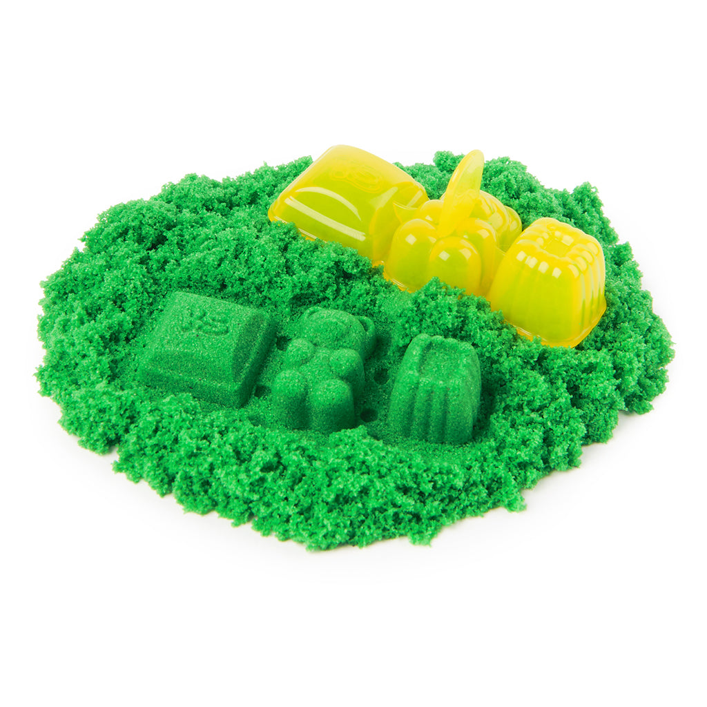 Kinetic Sand, Candy bag, 85 g og 1 form - 4 ass. farger