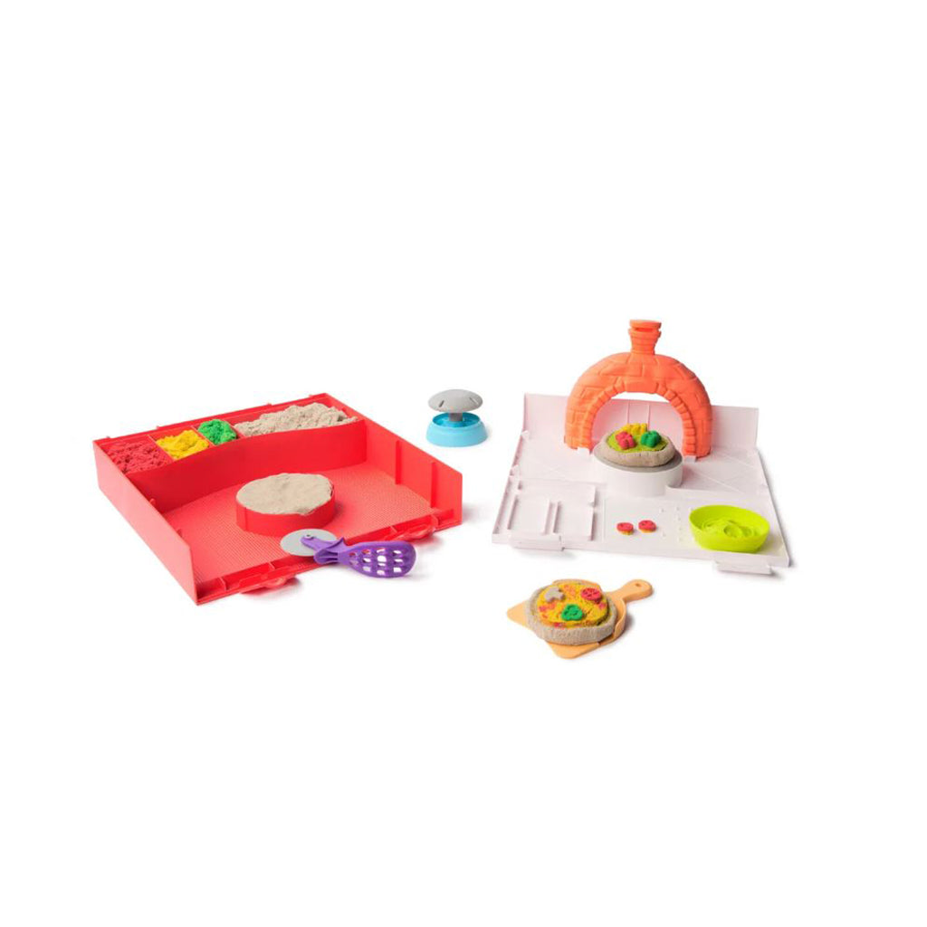 Kinetic Sand Squish Pizza