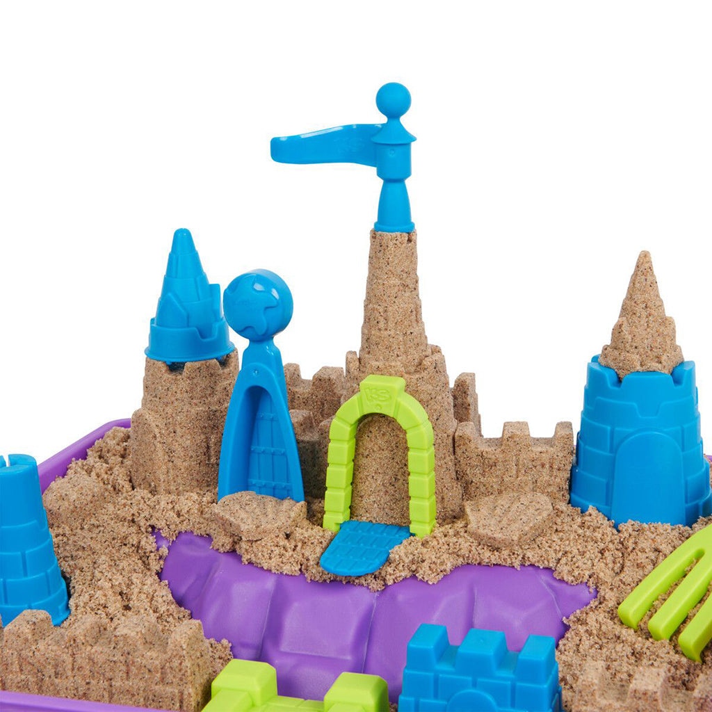 Kinetic Sand, Deluxe Beach Castle Playset – Sandkassesett