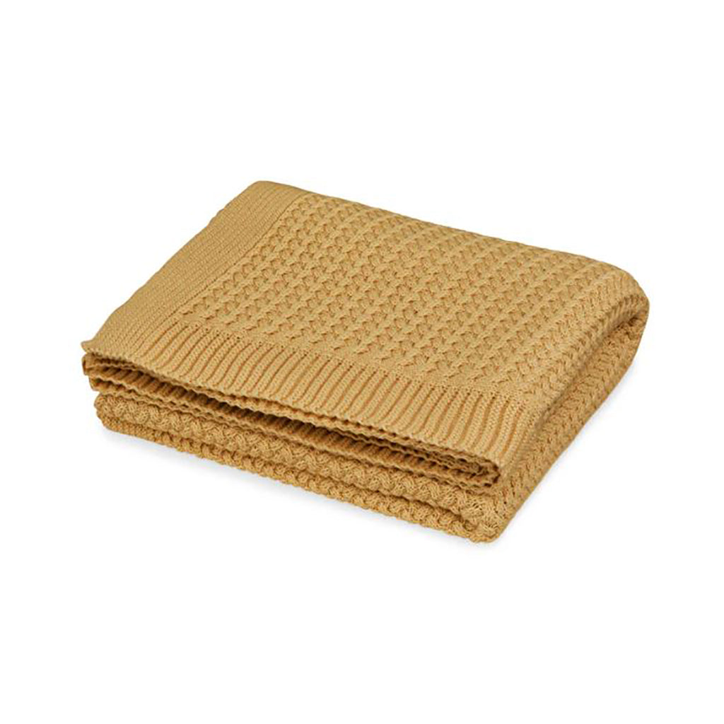 Cam Cam Harper babystrikket teppe, Honey