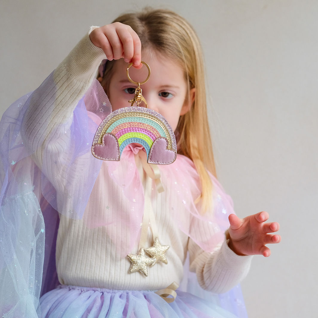 Mimi &amp; Lula nøkkelring, Rainbow My Little Unicorn