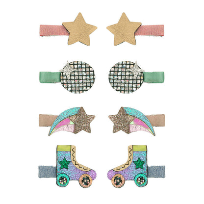 Mimi &amp; Lula - 8 hårspenner - mini Disco Diva Dancing Queen