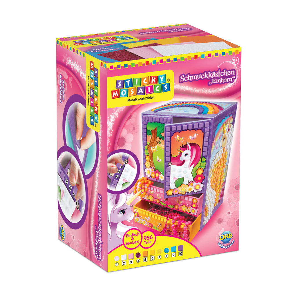 Sticky Mosaics Smykkeskrin, Enhjørning