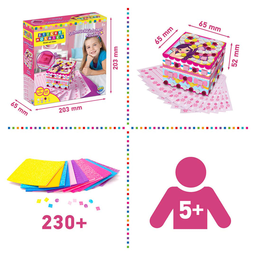 Sticky Mosaics smykkeskrin