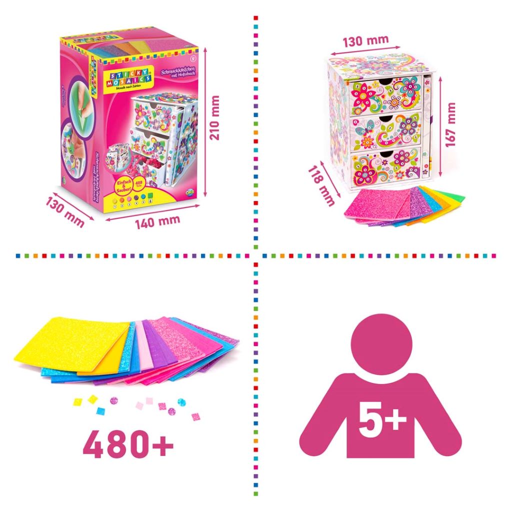 Sticky Mosaics Skuffedarius