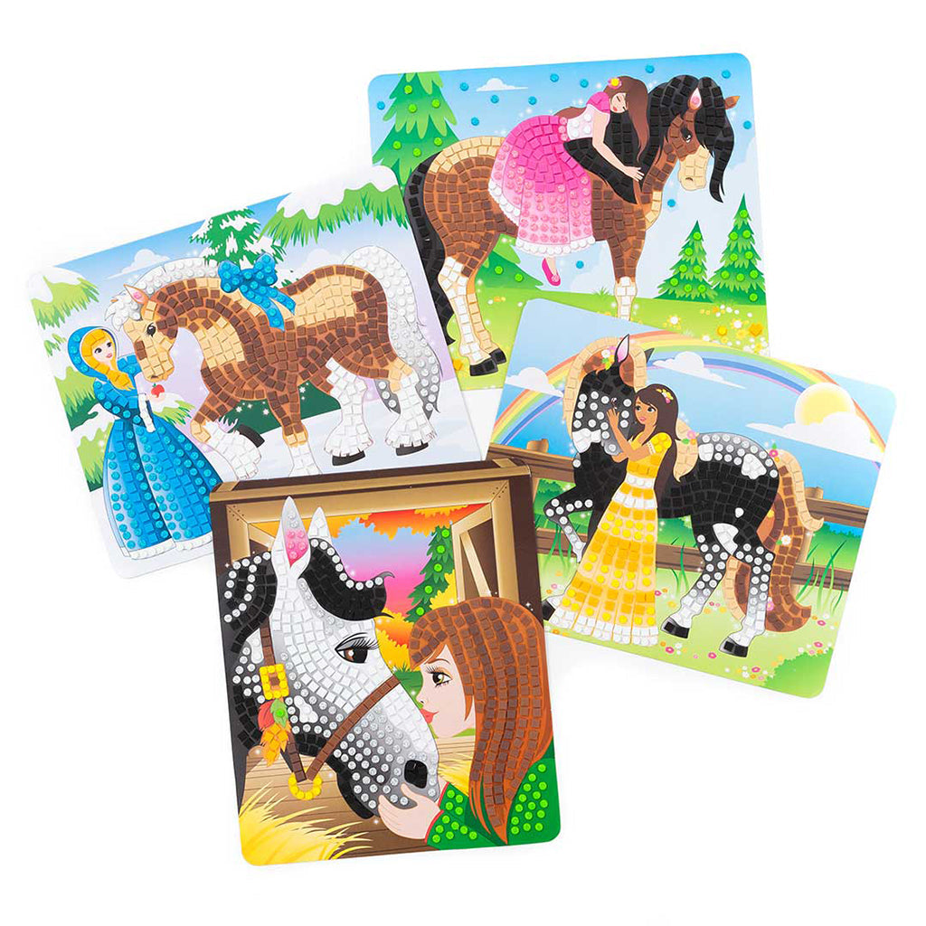 Sticky Mosaics I love horses, stor