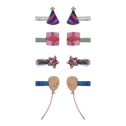 Mimi &amp; Lula - 8 hårklemmer - Mini Birthday Party Dancing Queen