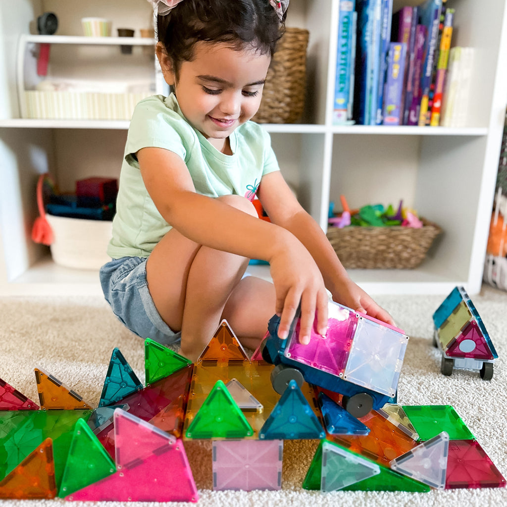 Magna-Tiles Grand Prix Frost, 50 deler