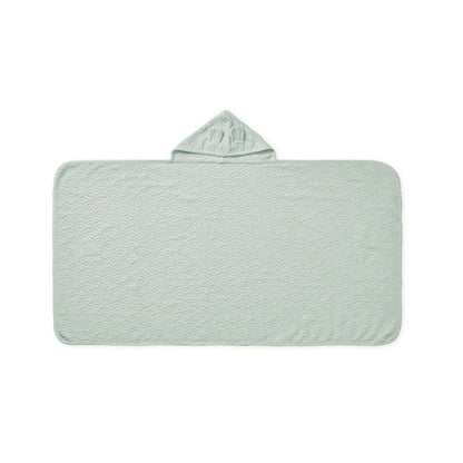 Cam Cam juniorhåndkle med hette og ører, Dusty Green