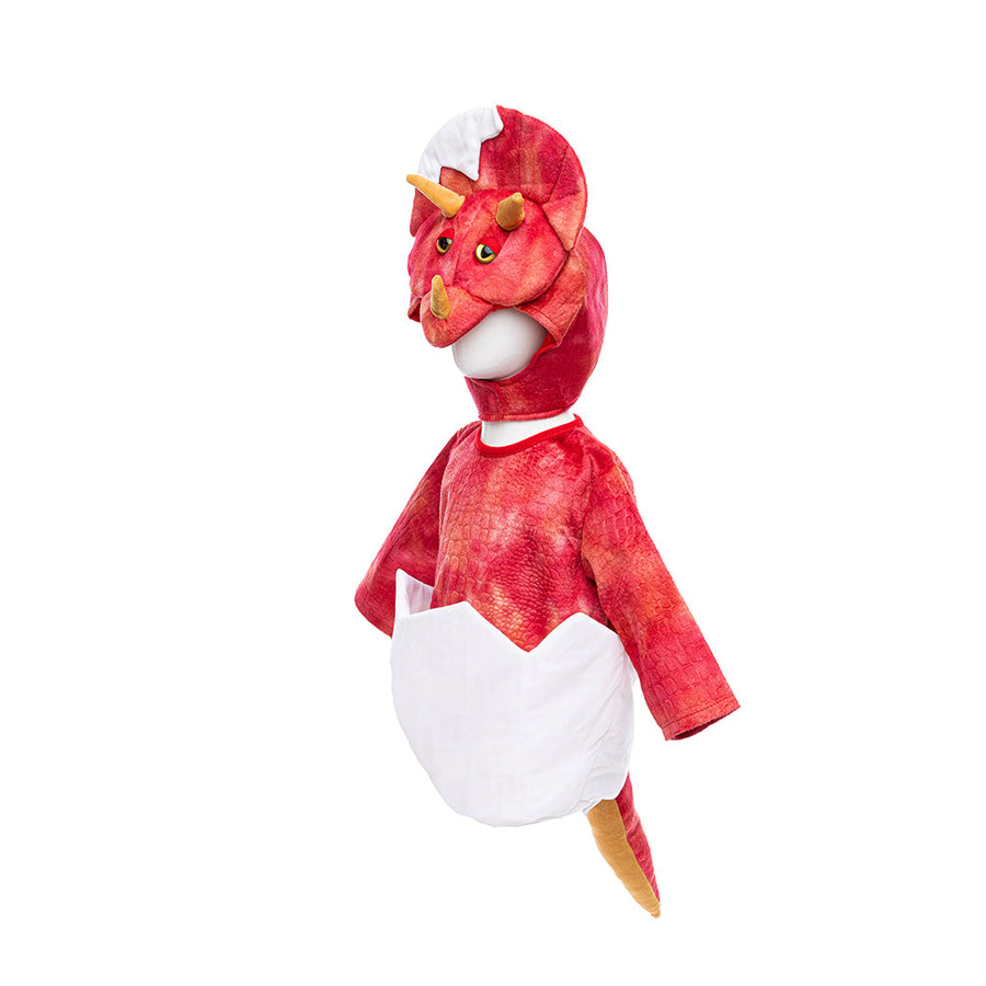 Great Pretenders dyrekostume til de minste, Baby dino Triceratops - Str. 1-2 år
