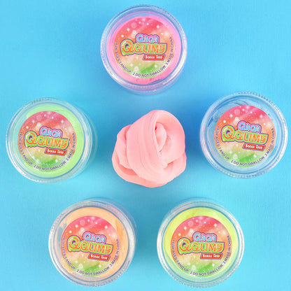 Robetoy fluffy clay, 6 forskjellige farger