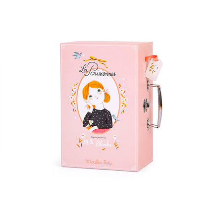 Moulin Roty dukke, Den lille Pariskoffert med filledukke og tøy