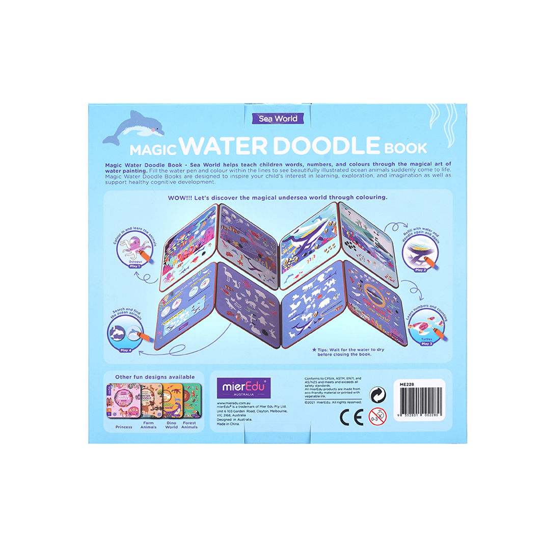 mierEdu Mal med vann malebok, Havet