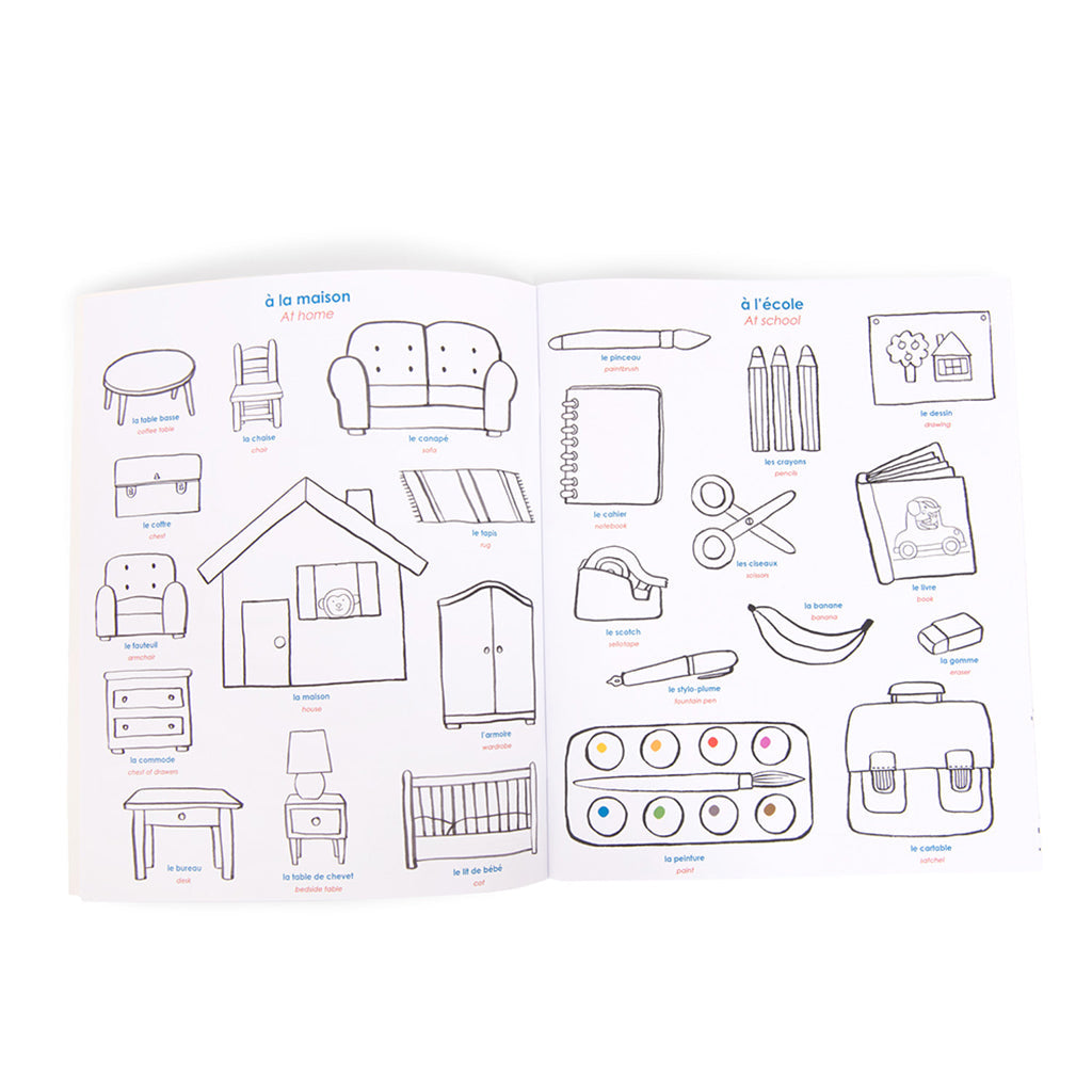 Moulin Roty klistremerkebok, Hverdagslivet mitt