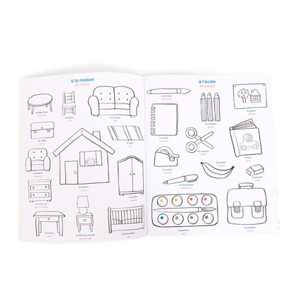 Moulin Roty klistremerkebok, Hverdagslivet mitt