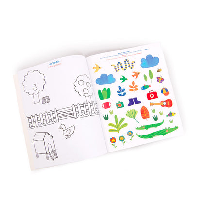 Moulin Roty klistremerkebok, Hverdagslivet mitt