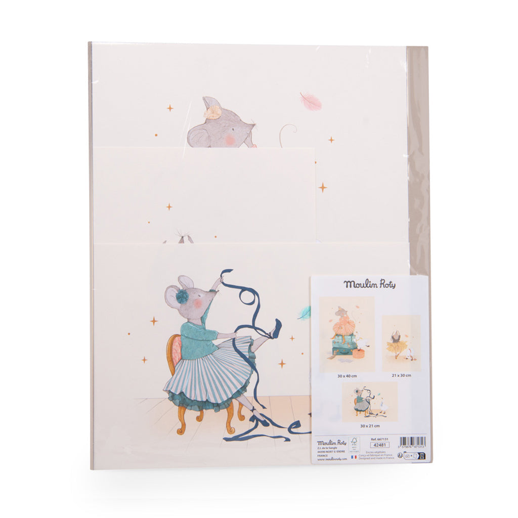 Moulin Roty 3 plakater, La Petite Ecole de Danse