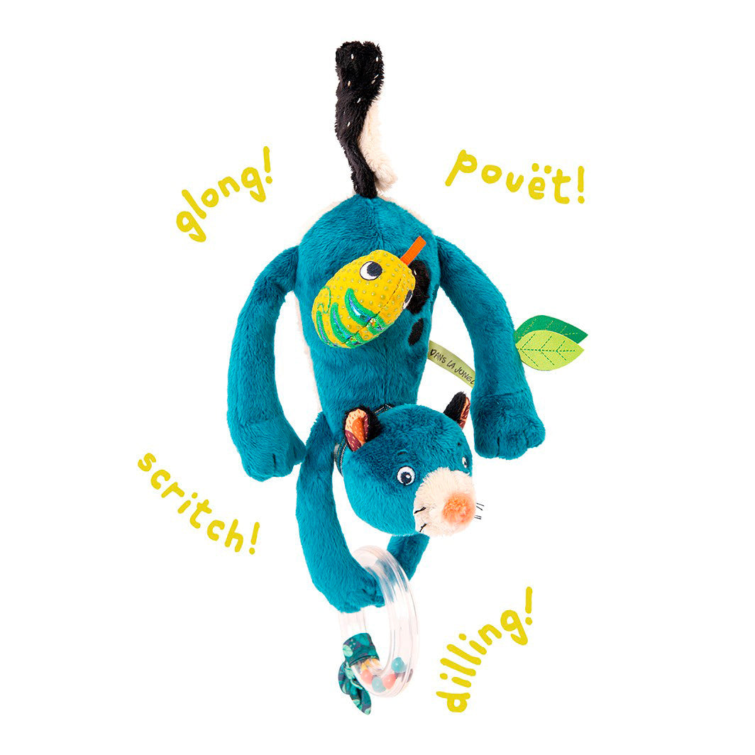 Moulin Roty aktivitetsleketøy til oppheng, Panteren Zimba