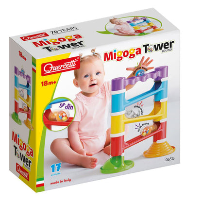 Quercetti kulebane, Migoga tårn med lyd - 17 deler