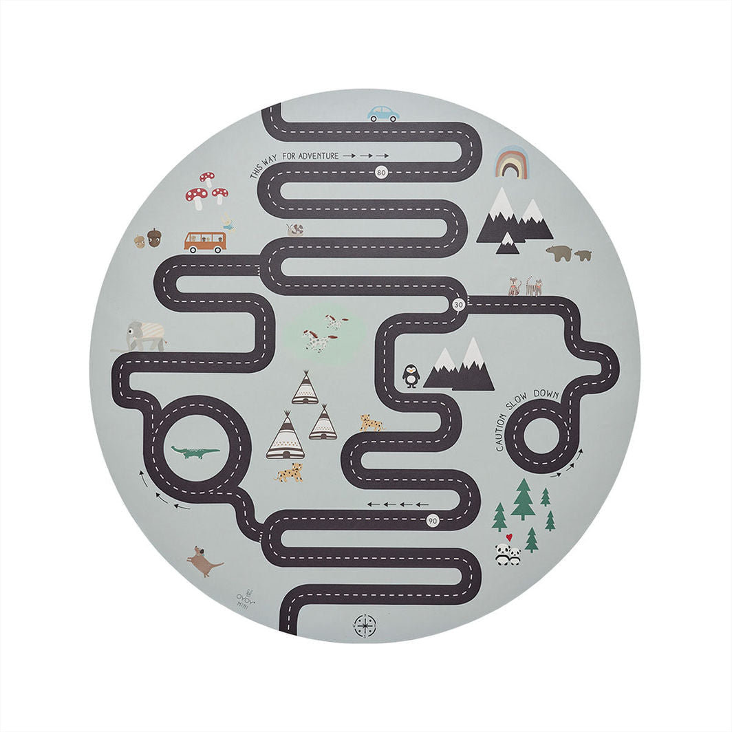 OYOY Adventure stole- og lekematte