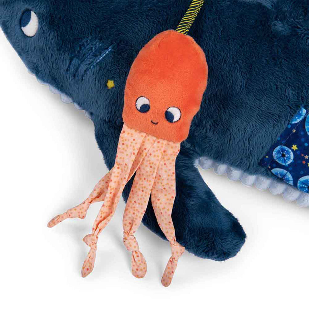 Moulin Roty Aktivitetstøydyr, Hai 58 cm - Les Aventures de Paulie