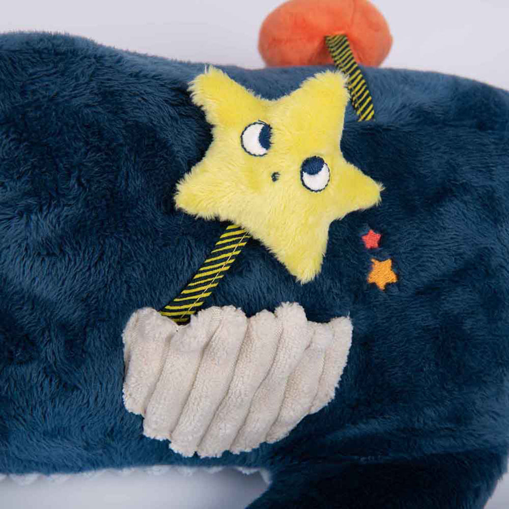 Moulin Roty Aktivitetstøydyr, Hai 58 cm - Les Aventures de Paulie