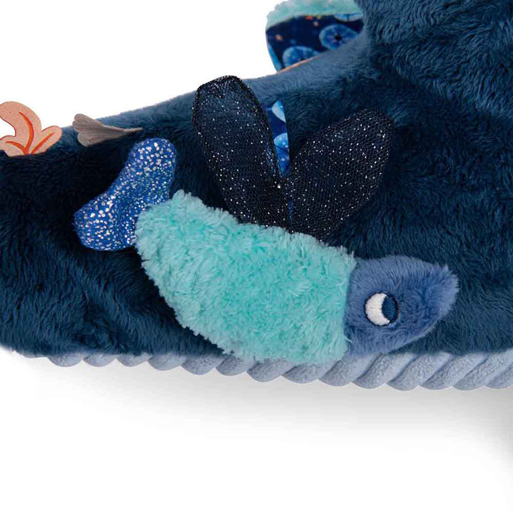 Moulin Roty Aktivitetstøydyr, Hai 58 cm - Les Aventures de Paulie