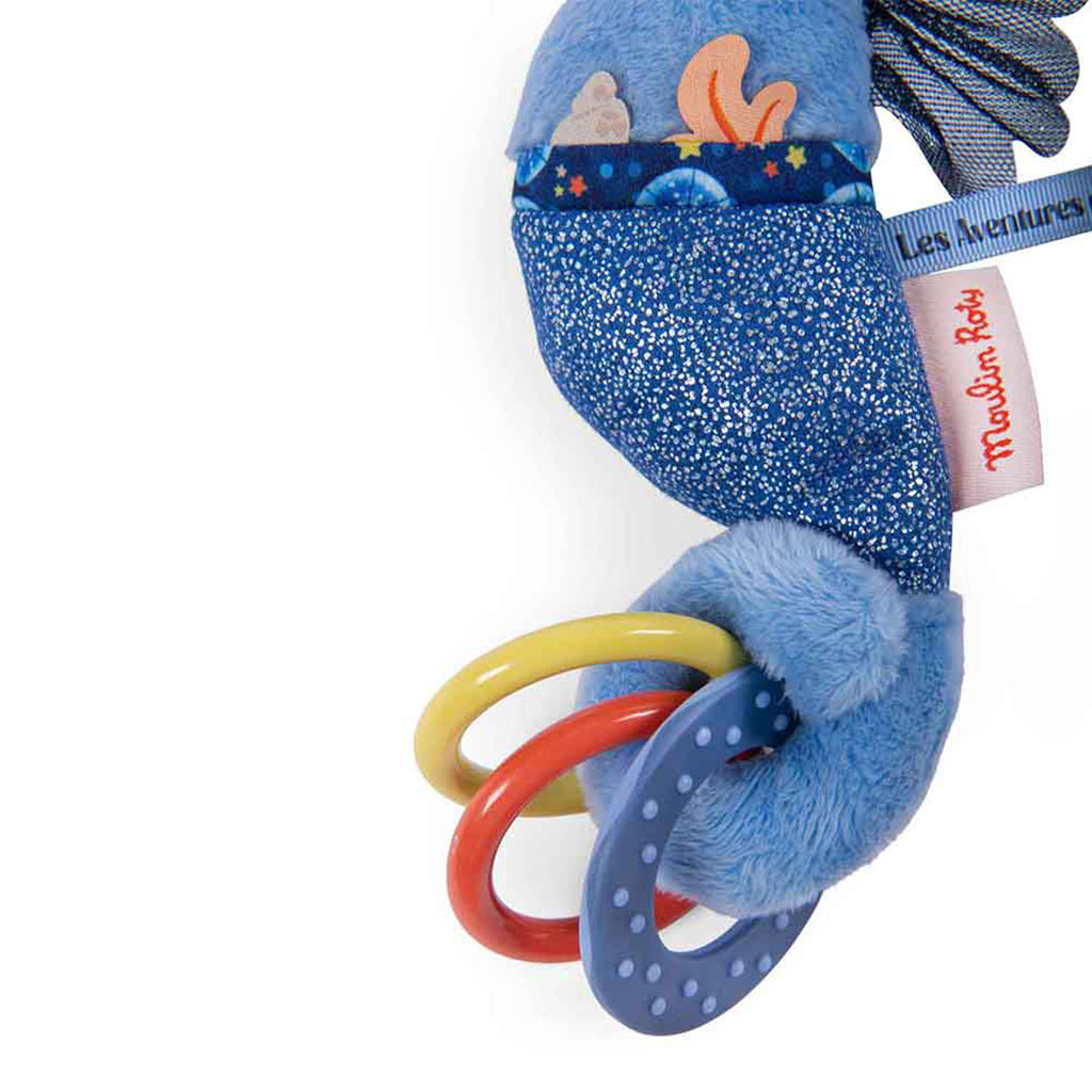 Moulin Roty Aktivitetsrangle, Sjøhest - Les Aventures de Paulie