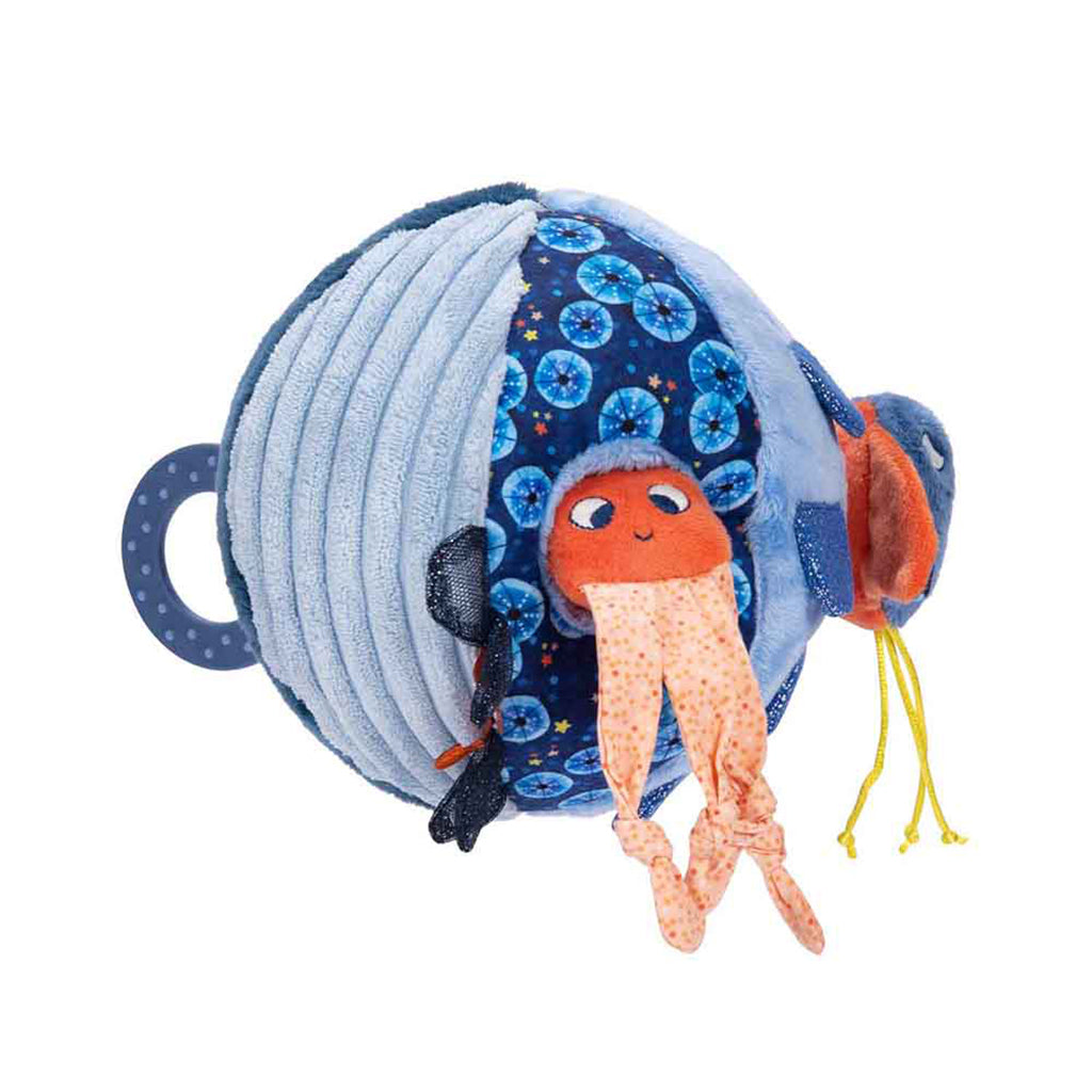 Moulin Roty Aktivitetsball med havdyr, Les Aventures de Paulie