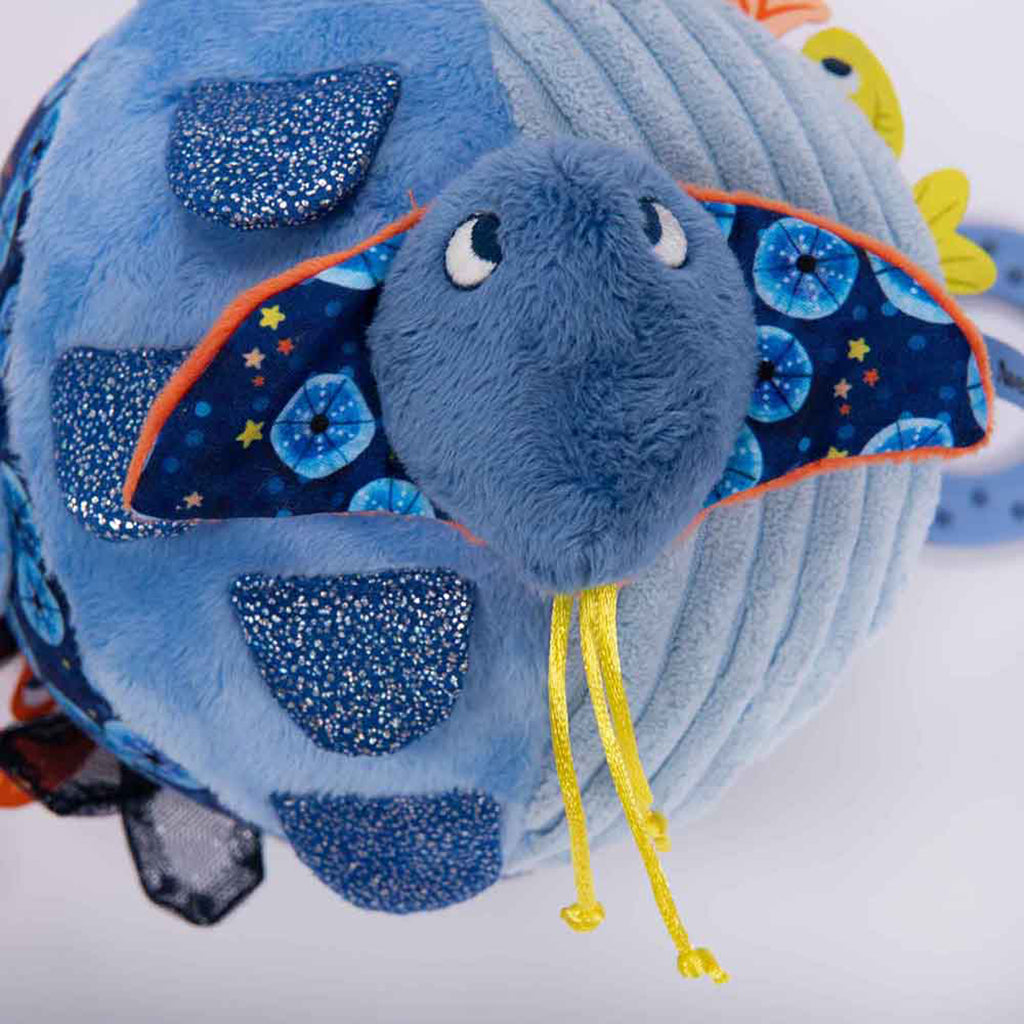 Moulin Roty Aktivitetsball med havdyr, Les Aventures de Paulie