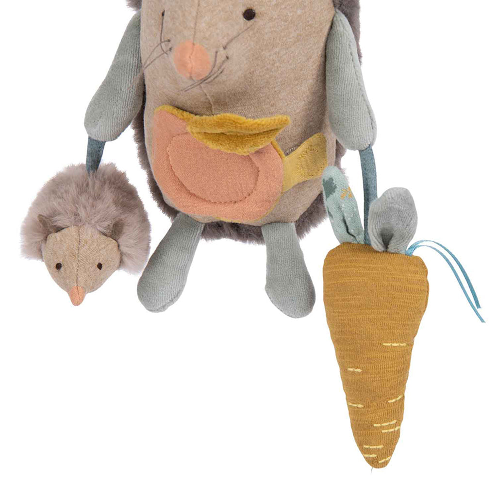 Moulin Roty Aktivitetsrangle, Pinnsvin - Trois Petits Lapins