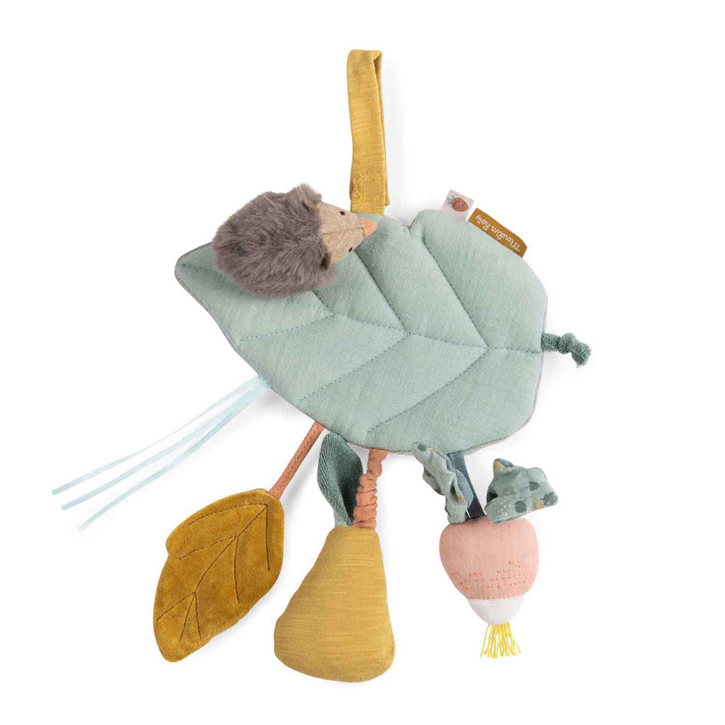 Moulin Roty Aktivitetsrangle, Blad med radise og pære - Trois Petits Lapins