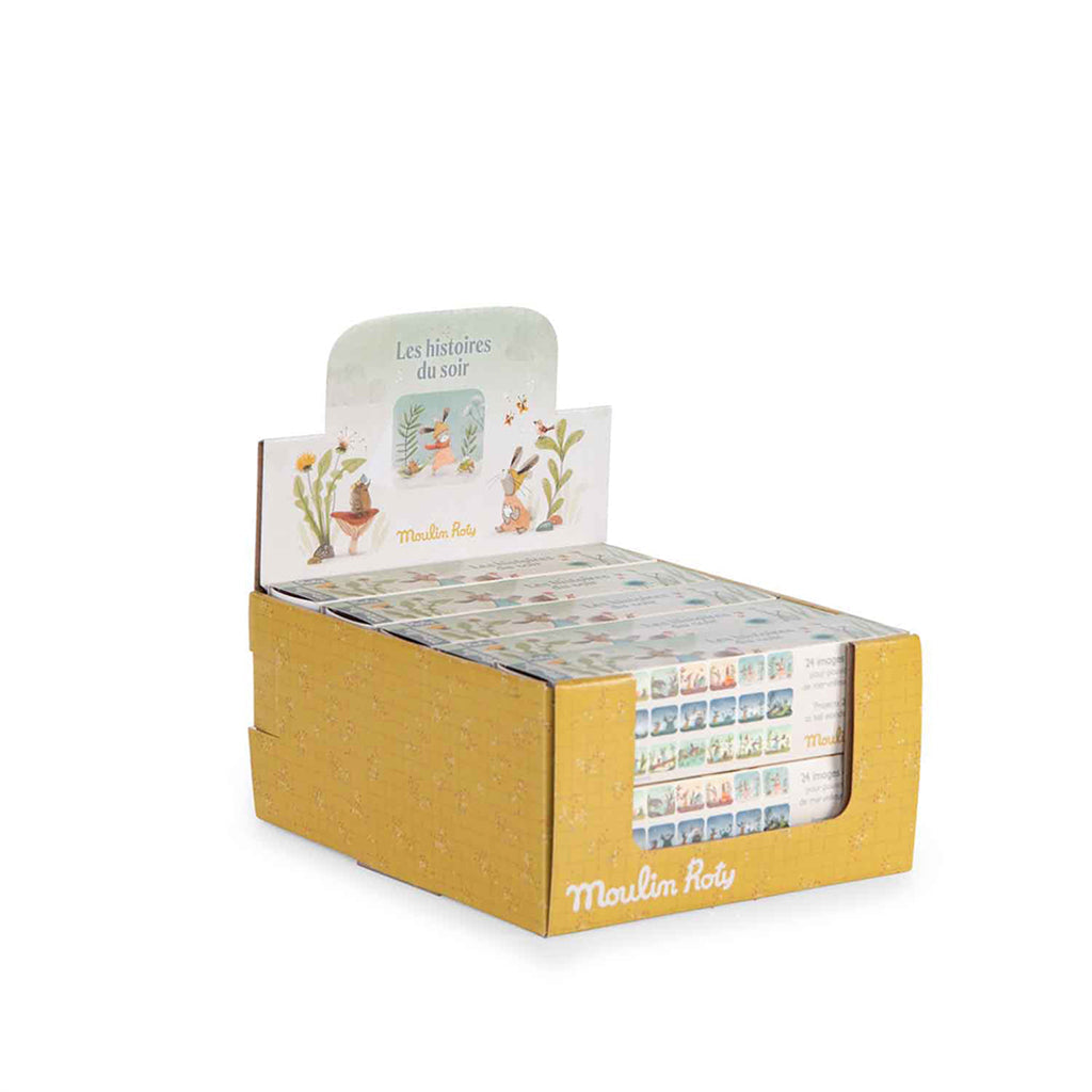 Moulin Roty lykt-skyggespill, Fortell en historie - Trois Petits Lapins