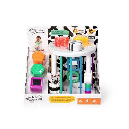 BABY EINSTEIN Baby Einstein Zen &amp; Cal’s Playground™ sensorisk sorteringsleketøy