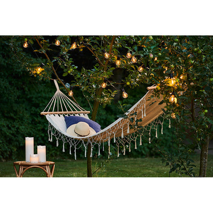 Sirius Tobias Supplementsæt, svart lysslynge med 10 klare LED-pærer (uten transformator)