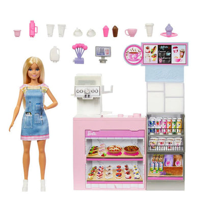 Barbie Career Kaffebar, Barbie-dukke med kaffebar
