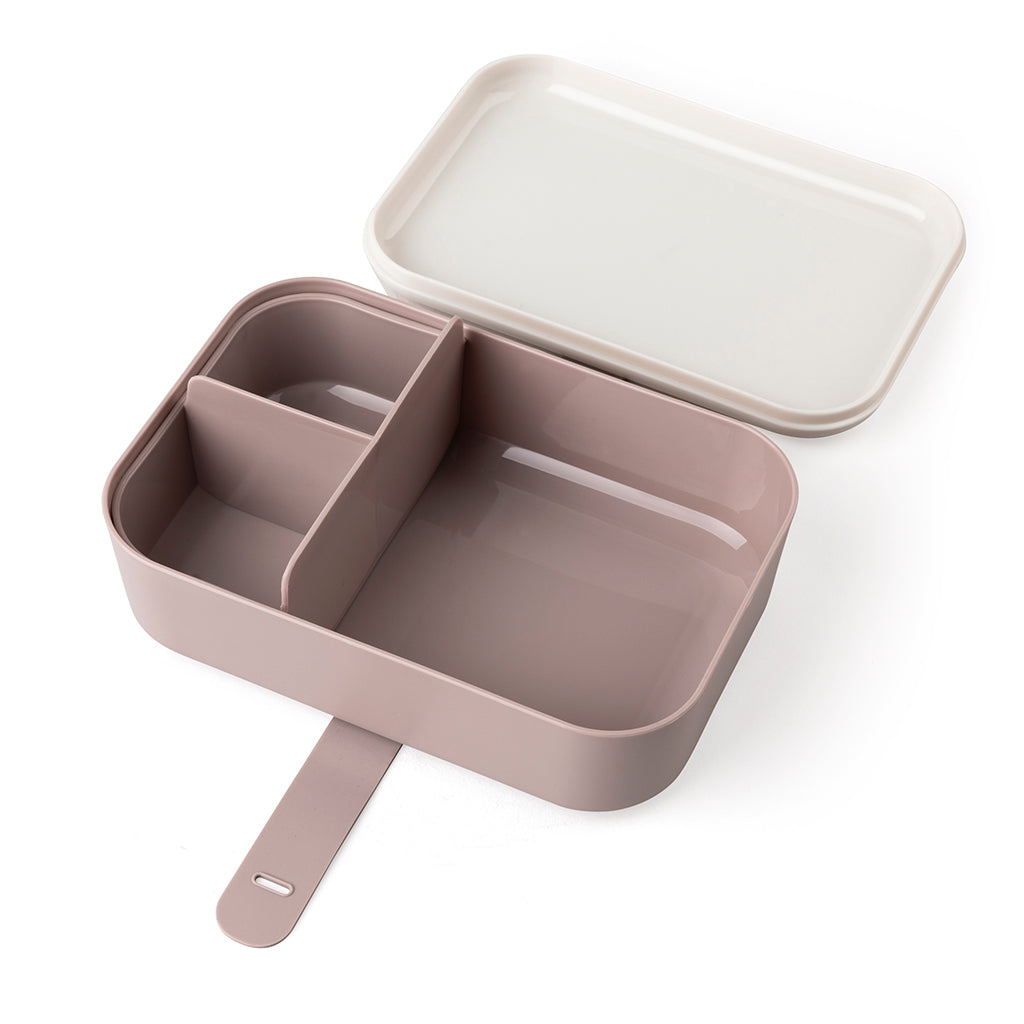 Sebra matboks m. skillevæg og silikonestrop, Teeny Toes