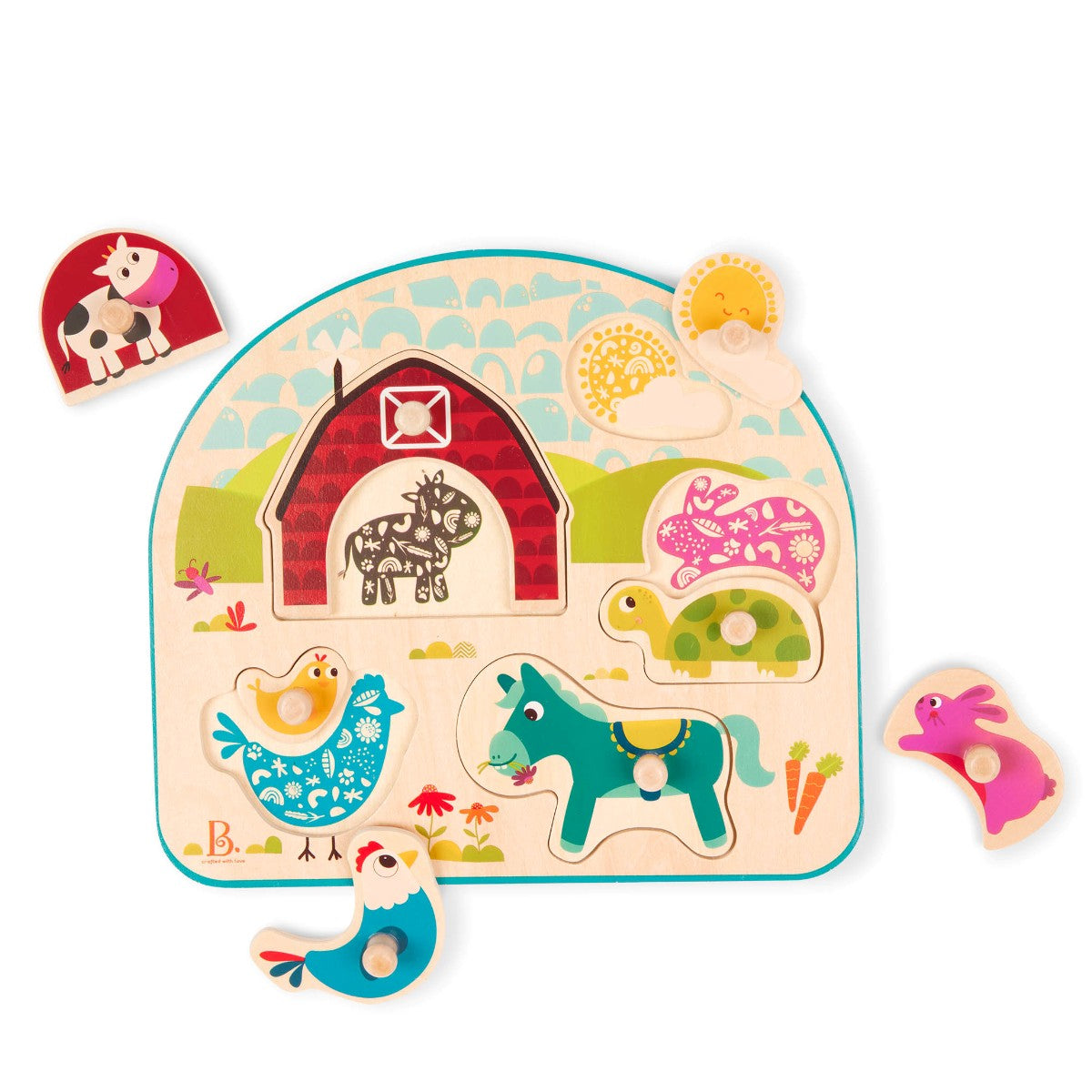 B Toys Puslespill, Bondegård