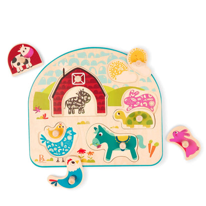 B Toys Puslespill, Bondegård