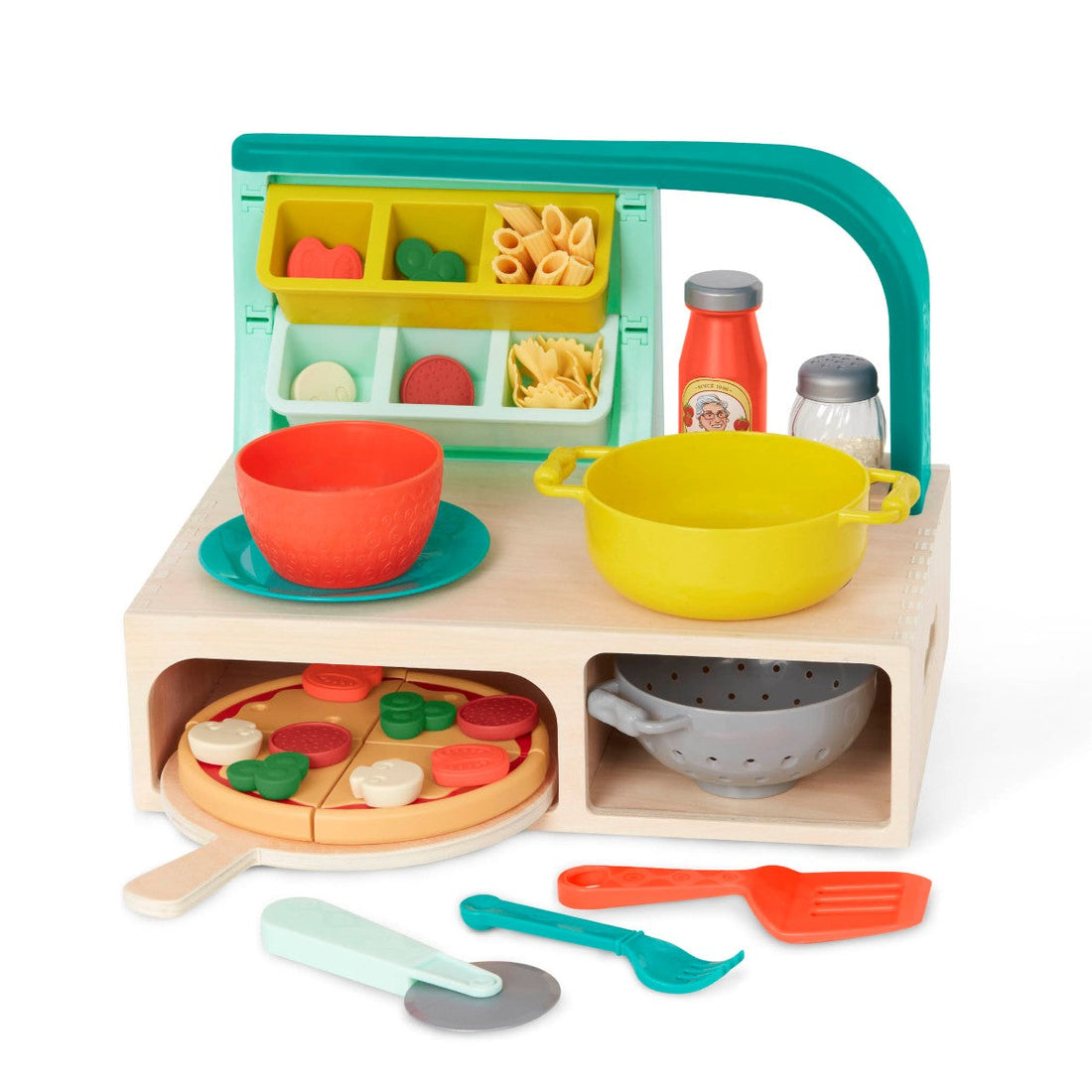 B Toys, Pizza &amp; pasta legesæt 702227