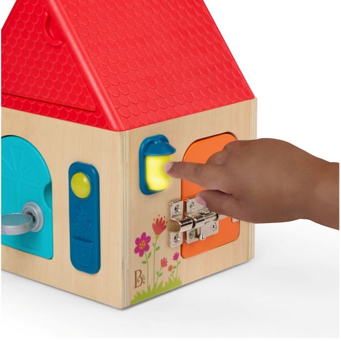 B Toys låsehus, lær å låse opp