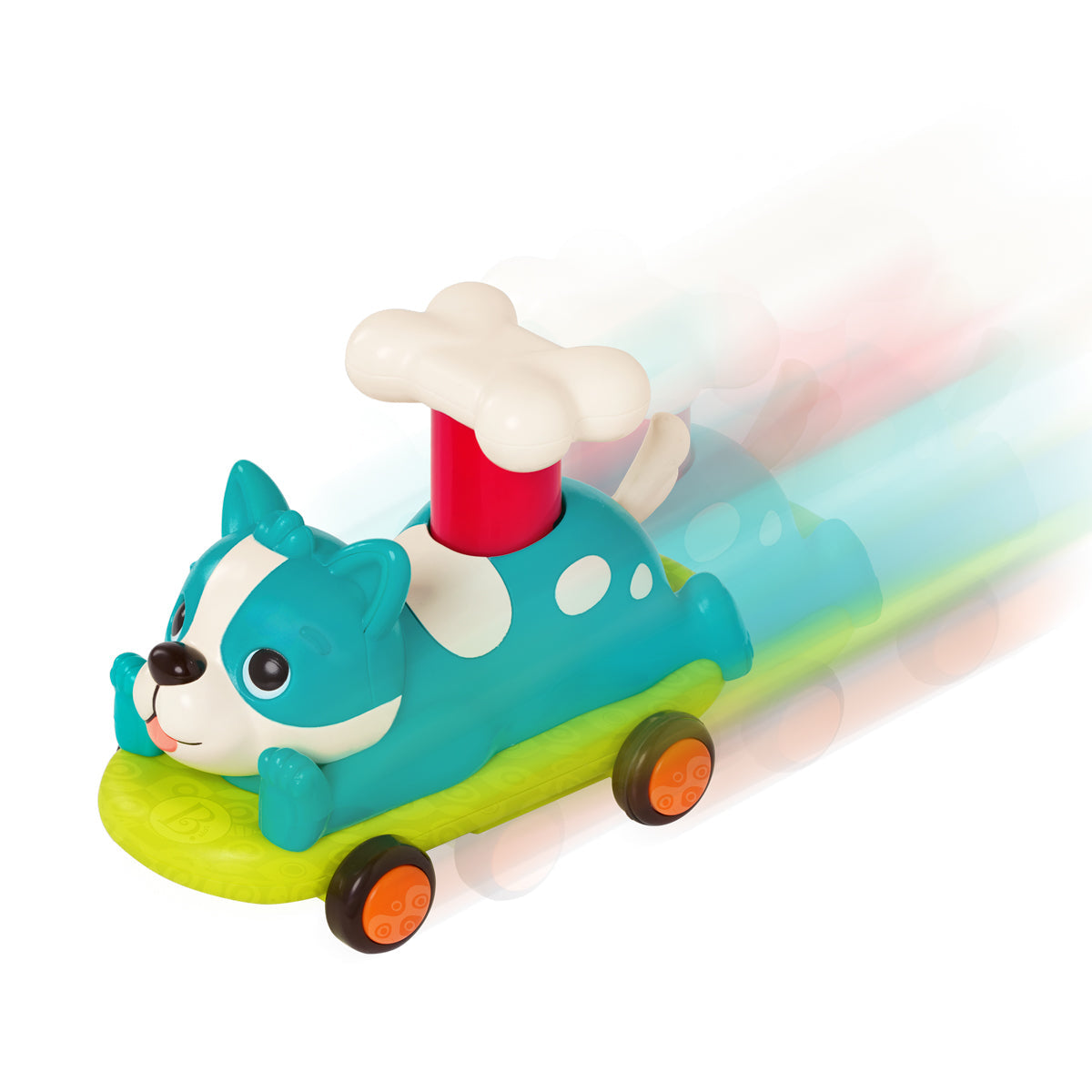 B Toys dyrebiler, Push &amp; Go, ass. varianter - prisen gjelder for 1 stk