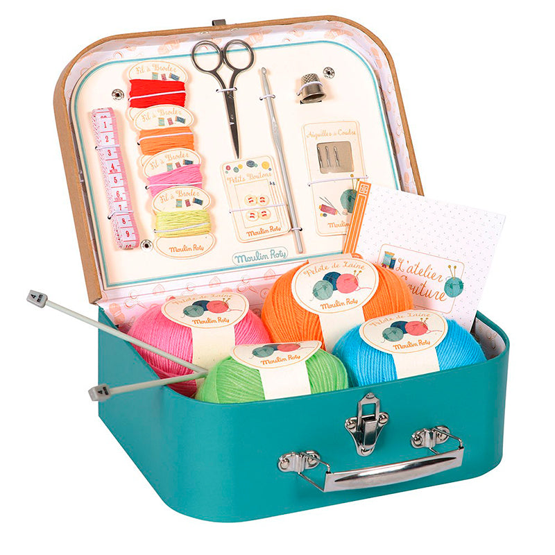 Moulin Roty Deluxe sykoffert m tilbehør