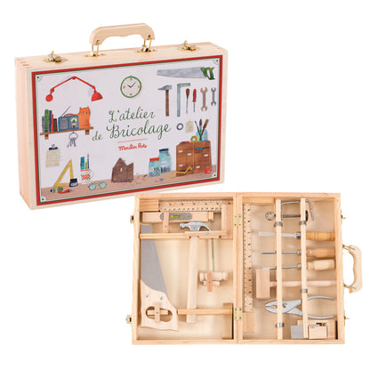 Moulin Roty verktøyskoffert, Stor