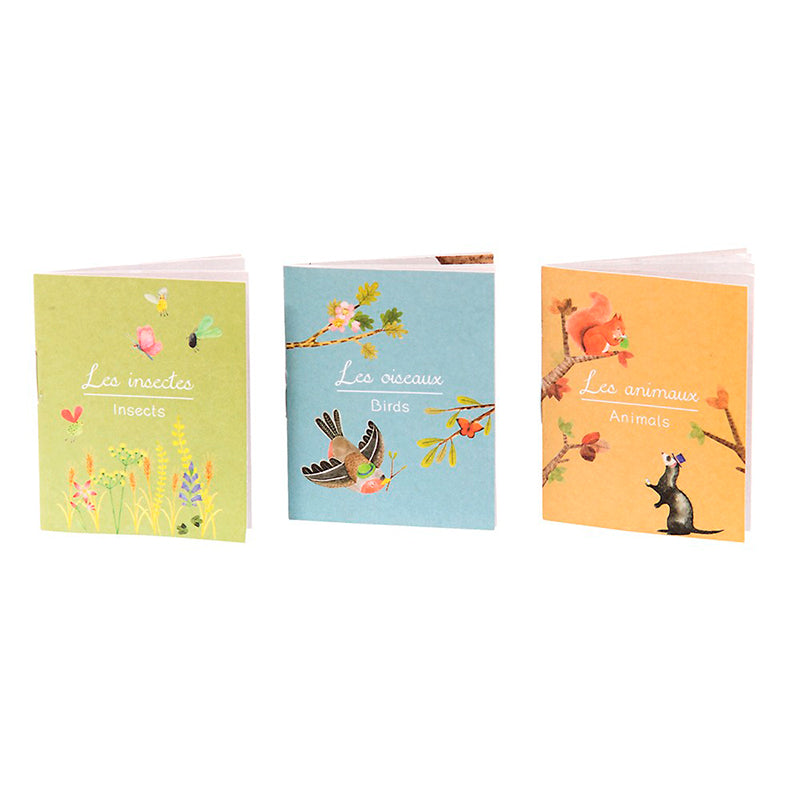 Moulin Roty skyggespill med lykt, Fortell en historie - Insekter, fugler og dyr