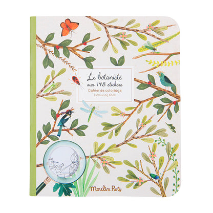 Moulin Roty malebok og klistremerkebok, Botanikk