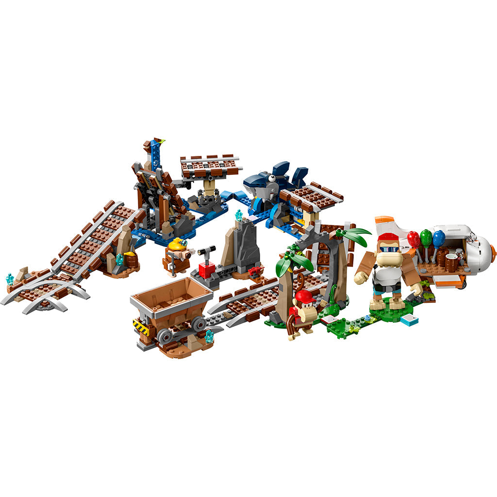 LEGO® Super Mario™, Diddy Kongs minevognstur – ekstrabanesett