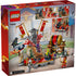 LEGO Ninjago Turnerings-kamparena sæt i kasse vist skråt fra siden