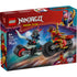 LEGO Ninjago Kais motorcykel-racerløb box art for 71838 byggesæt
